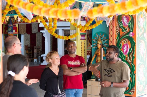 Visite et atelier au Temple Maryen Péroumal